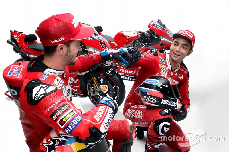 Андреа Довіціозо та Даніло Петруччі, Ducati Team