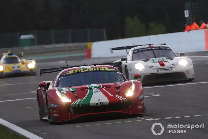 #51 AF Corse Ferrari 488 GTE Evo LMGTE Pro de Alessandro Pier Guidi, James Calado 