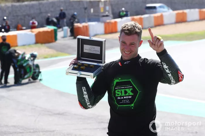 Jonathan Rea, Kawasaki Racing Team festeggia il suo sesto titolo Mondiale