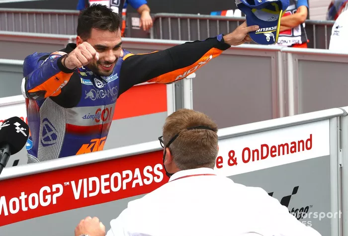 Miguel Oliveira, Red Bull KTM Tech 3 , Pit Beirer