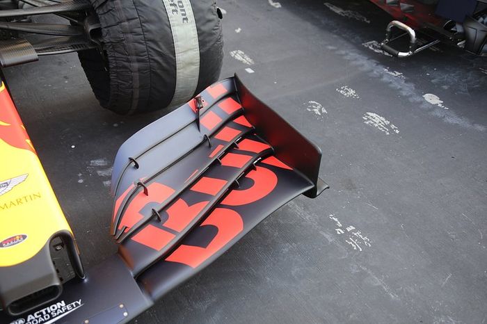 As dianteira do Red Bull Racing  RB15