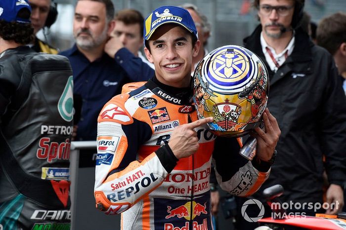 Pole sitter Marc Marquez, Repsol Honda Team