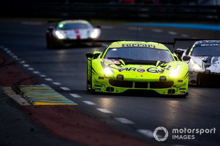 #57 CarGuy Racing, Ferrari 488 GTE: Takeshi Kimura, Kei Cozzolino, Come Ledogar 