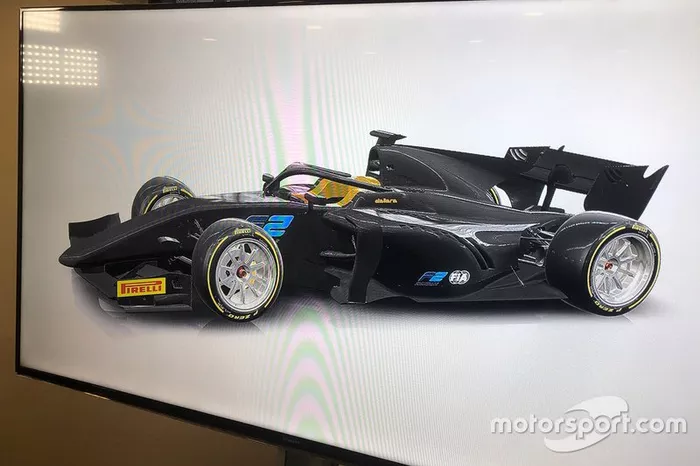 F2 con llantas de 18 pulgadas