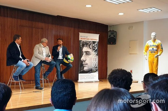 Presentación libro Senna José María Rubio