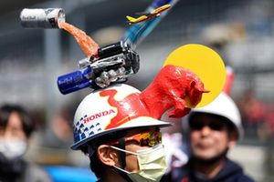 A Red Bull Racing fan