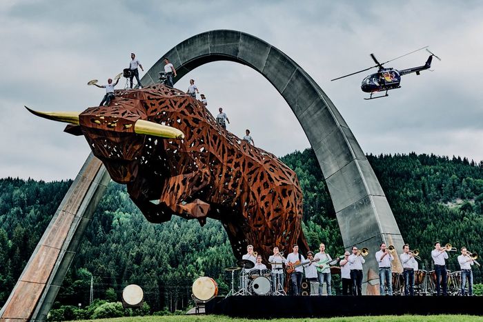 El espectáculo de Percussive Planet Ensemble