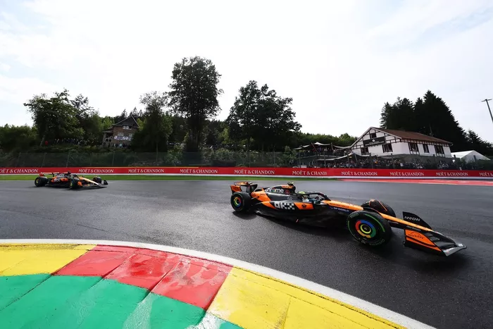 Lando Norris, McLaren, Oscar Piastri