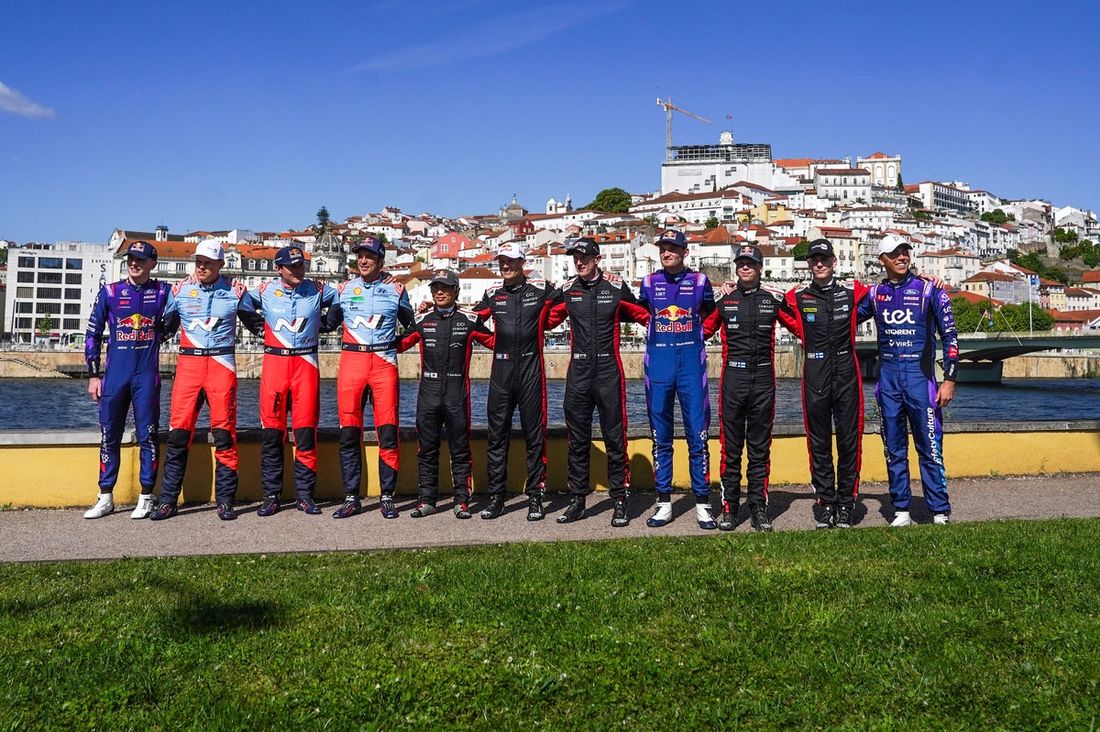 Todos los pilotos del WRC