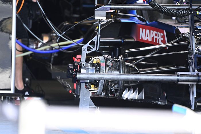 Detalle del Alpine A521