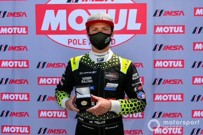 Ganador de la pole #14: VasserSullivan Lexus RC F GT3, GTD: Jack Hawksworth, Aaron Telitz