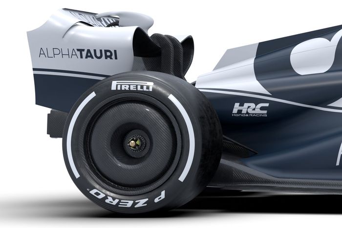 AlphaTauri AT03 detalle
