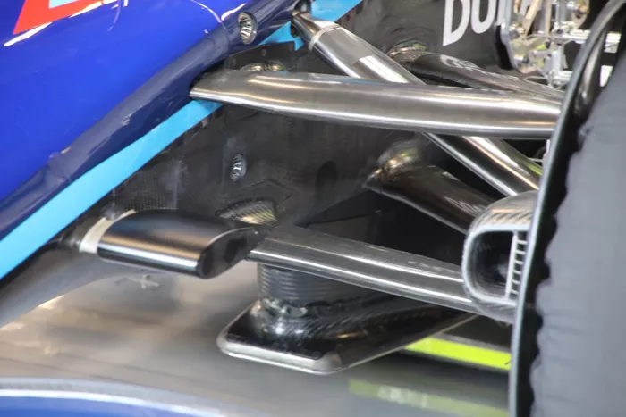 Williams FW44 front detail