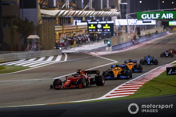Charles Leclerc, Ferrari SF21, Lando Norris, McLaren MCL35M, Daniel Ricciardo, McLaren MCL35M, Fernando Alonso, Alpine A521