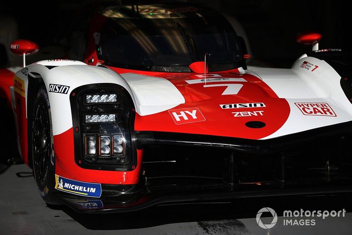 #7 Toyota Gazoo Racing Toyota GR010 - Hybrid: Mike Conway, Kamui Kobayashi, Jose Maria Lopez 