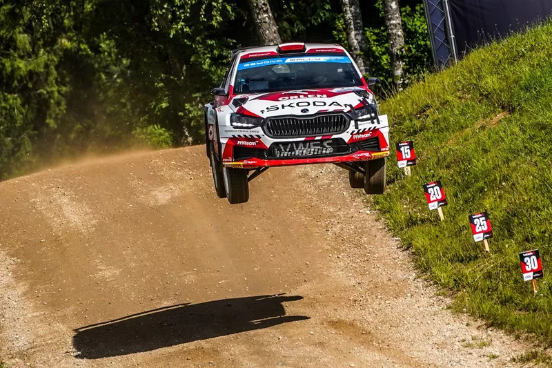 Mikołaj Marczyk, Szymon Gospodarczyk, Skoda Fabia RS Rally2