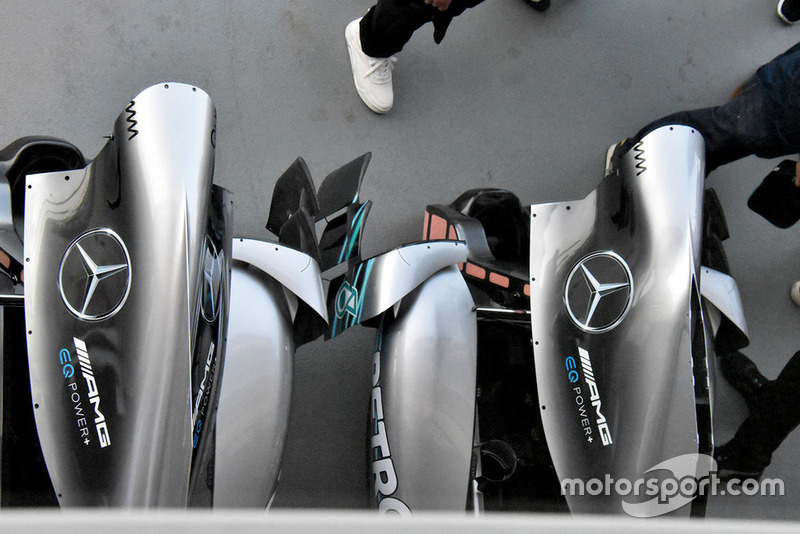 Mercedes AMG F1, motorborítások
