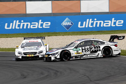 Crash, Paul Di Resta, Mercedes-AMG Team HWA, Mercedes-AMG C63 DTM et Tom Blomqvist, BMW Team RBM, BMW M4 DTM