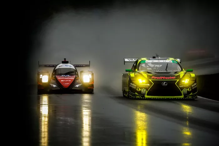 #12 Vasser Sullivan Racing Lexus RC F GT3: Aaron Telitz, Benjamin Pedersen, Frankie Montecalvo