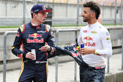Даниэль Риккардо, Red Bull Racing и Макс Ферстаппен, Scuderia Toro Rosso