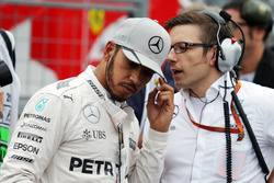Lewis Hamilton, Mercedes AMG F1 on the grid
