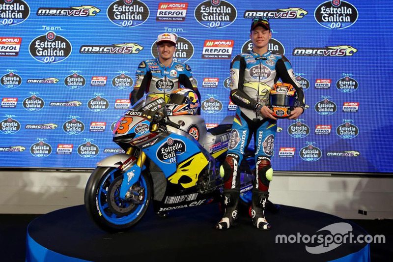 Jack Miller, Marc VDS Racing Honda and Tito Rabat, Marc VDS Racing Honda