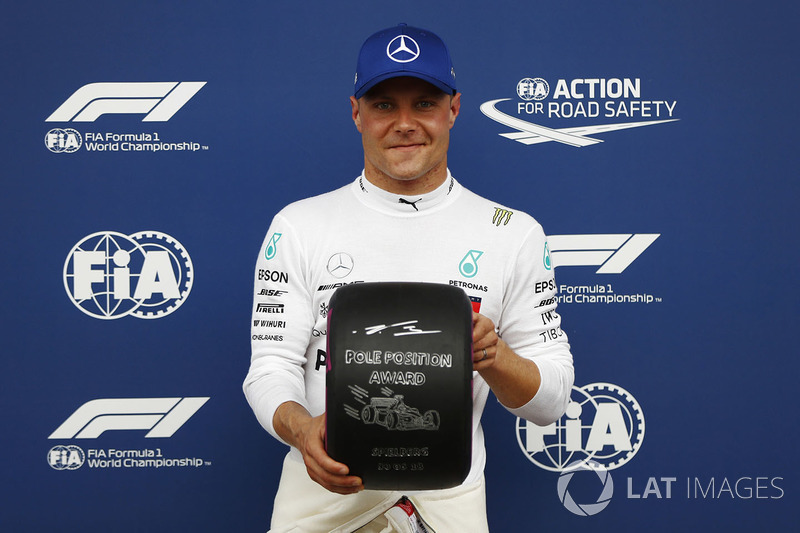 Poleman: Valtteri Bottas, Mercedes AMG F1