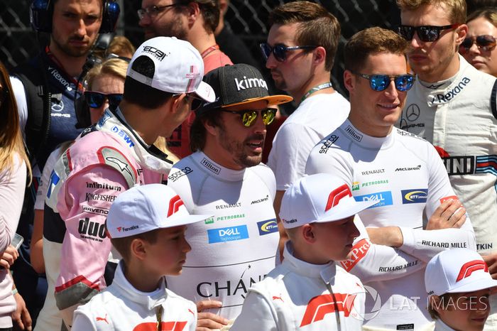 Fernando Alonso, McLaren y Stoffel Vandoorne, McLaren