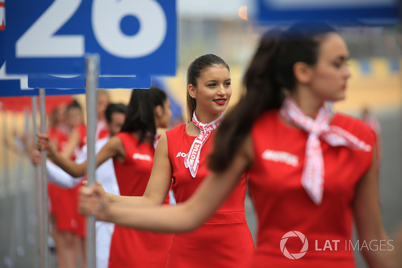 Chicas de la parrilla