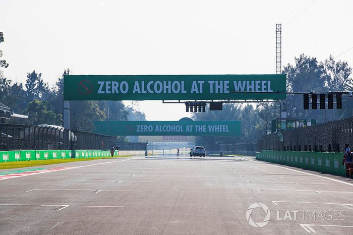 Detalle del circuito del Autódromo Hermanos Rodríguez