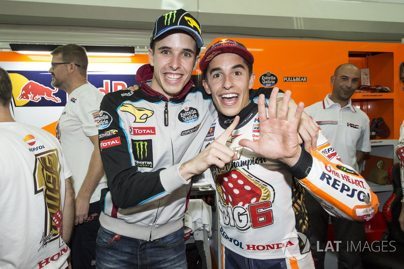 Worldchampion Marc Marquez, Repsol Honda Team with Alex Marquez, Marc VDS