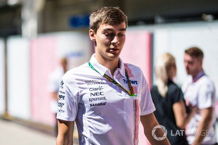 George Russell, Sahara Force India
