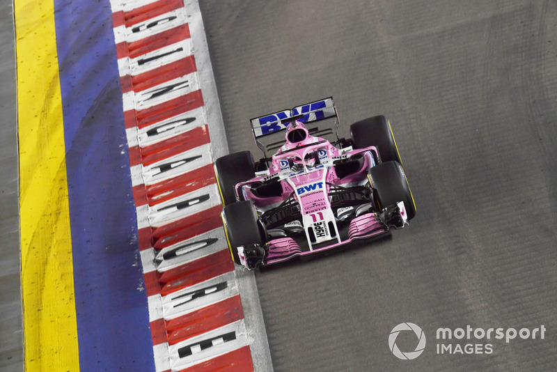 16e : Sergio Pérez (Racing Point Force India)