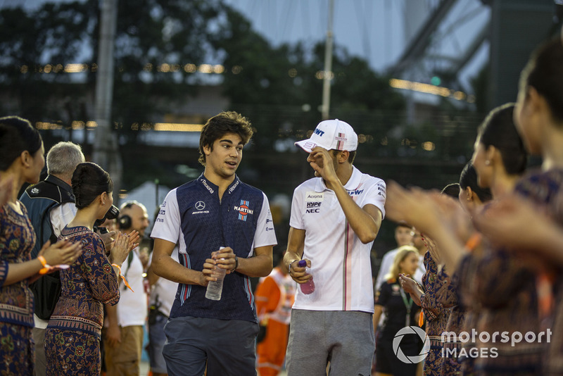 Versenyzői parádé Szingapúrból - F1 2018