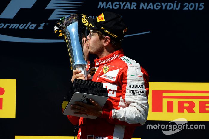 Hungría 2015: segunda victoria con Ferrari.