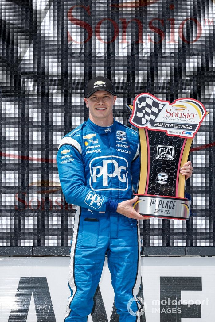 Ganador Josef Newgarden, Team Penske Chevrolet