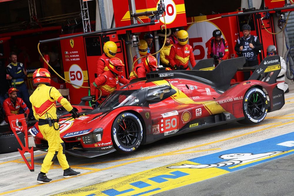#50 Ferrari AF Corse Ferrari 499P of Antonio Fuoco, Miguel Molina, Nicklas Nielsen