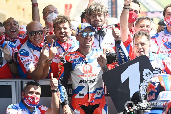 Ganador de la pole Jorge Martín, Pramac Racing