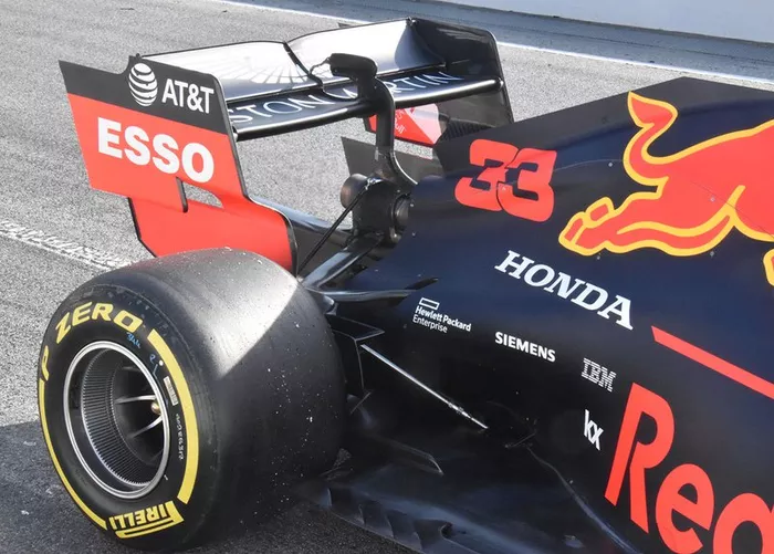 Red Bull Racing RB15 rear detail