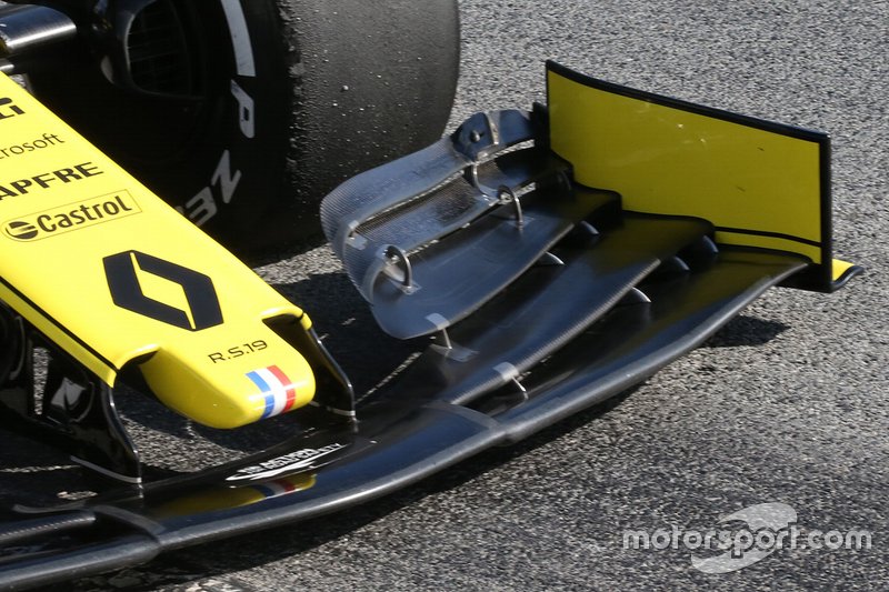 Renault F1 Team burun detay