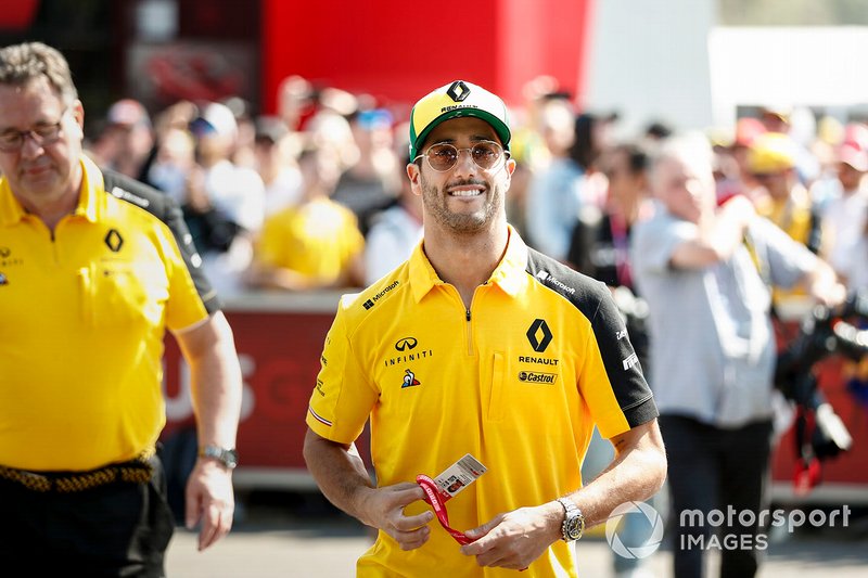 Daniel Ricciardo, Renault F1 Team 