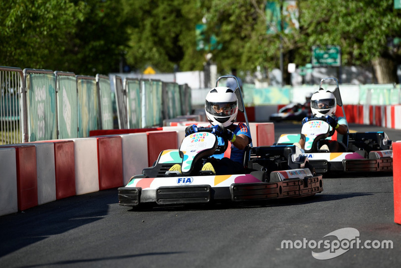 Gokart FIA di Olimpiade Remaja