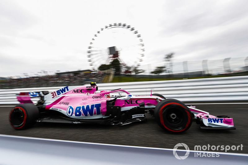 7. Esteban Ocon, Racing Point Force India VJM11