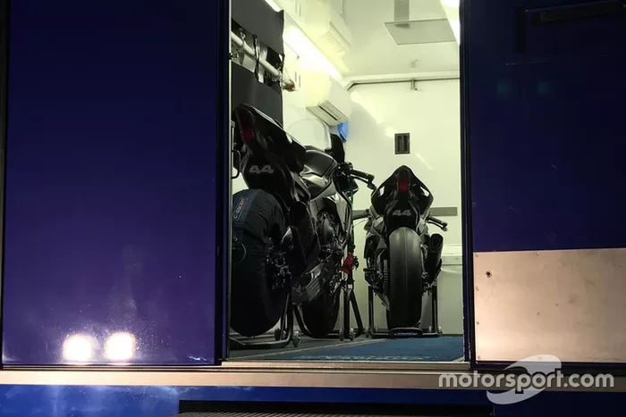 La Yamaha R1M con la que rodó Hamilton en Jerez