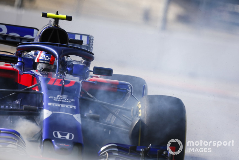 П'єр Гаслі, Scuderia Toro Rosso STR13, розворот