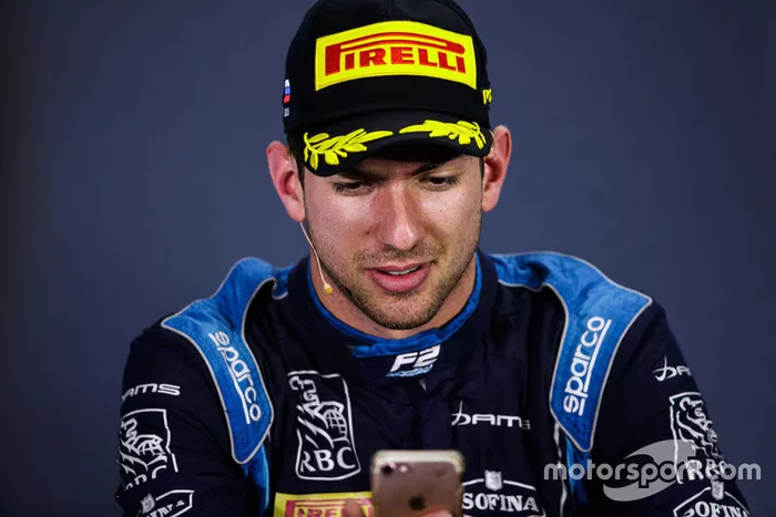 Conferencia de prensa : Nicholas Latifi, DAMS