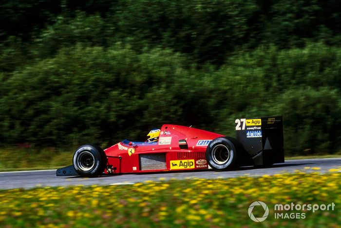 Michele Alboreto, Ferrari F1/86

