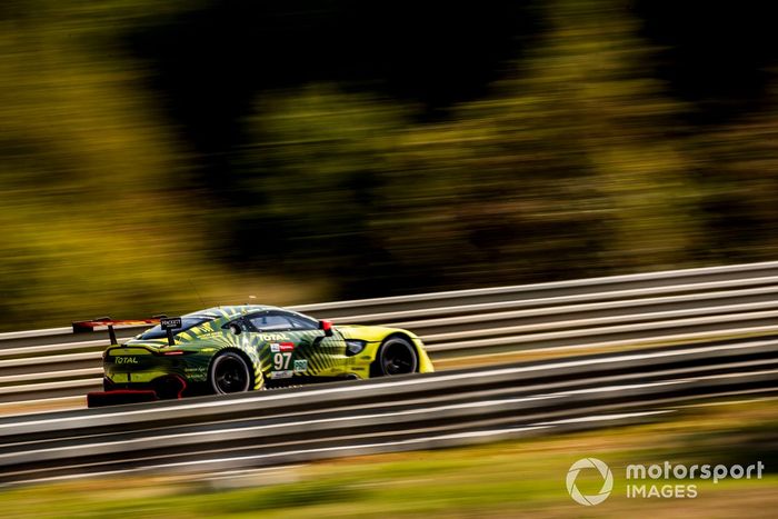 #97 Aston Martin Racing Aston Martin Vantage AMR: Alex Lynn, Maxime Martin, Harry Tincknell