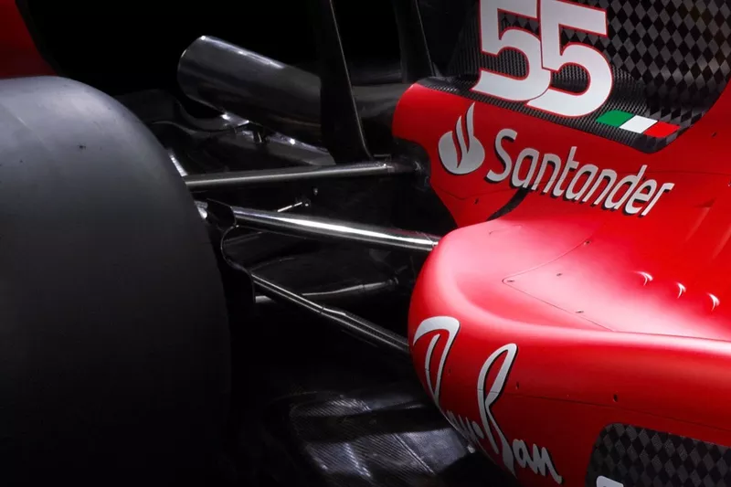 Ferrari SF-23. detail