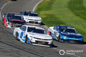 Noah Gragson, JR Motorsports, Chevrolet Camaro Nationwide Children's and Ryan Sieg, RSS Racing, Chevrolet Camaro CMR Roofing